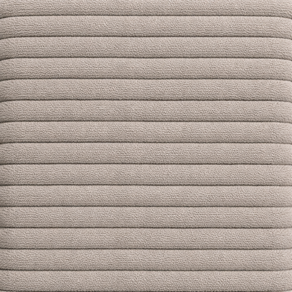 Tête de lit avec housse velours côtelé gris