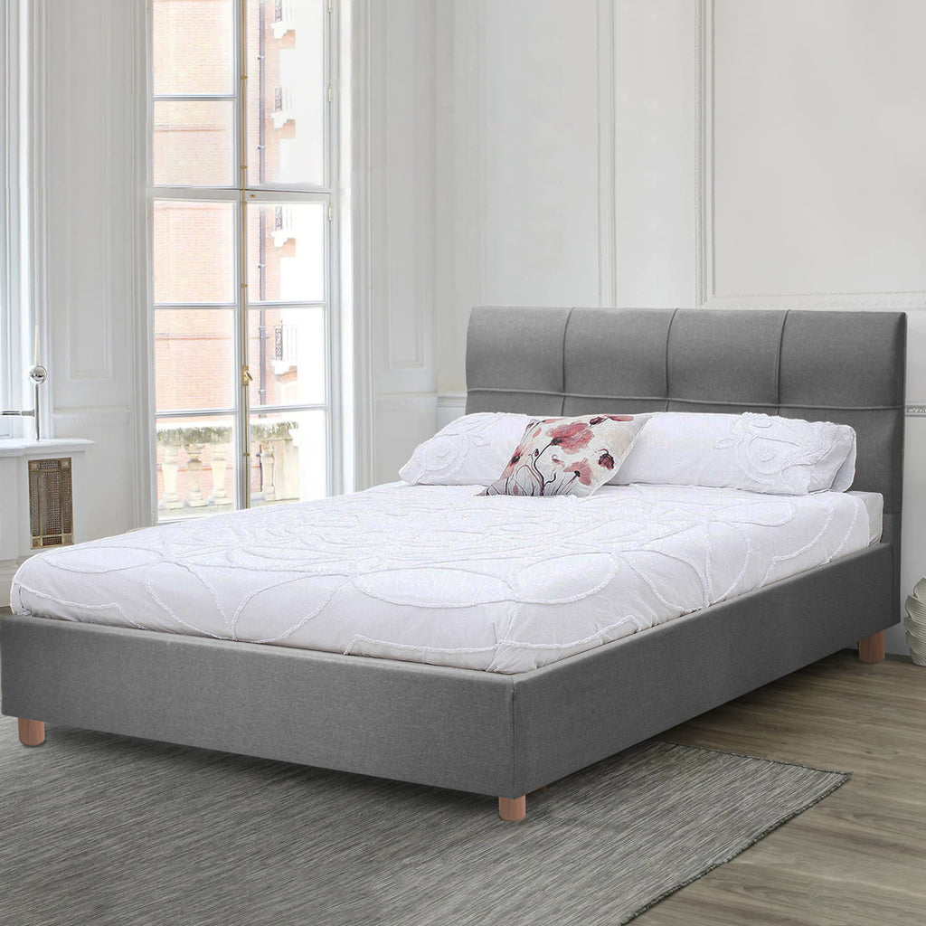 Lit FXPU Mod'Bed : Lit modulable, Bois et Simili cuir