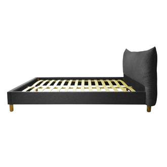 Lit Pillow : sommier à lattes et revêtement tissu