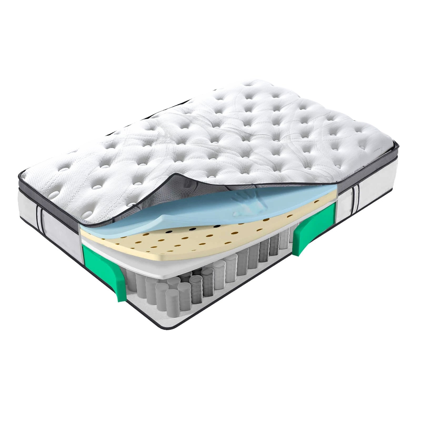 Matelas Grand View : Latex, Mémoire de forme et Ressorts