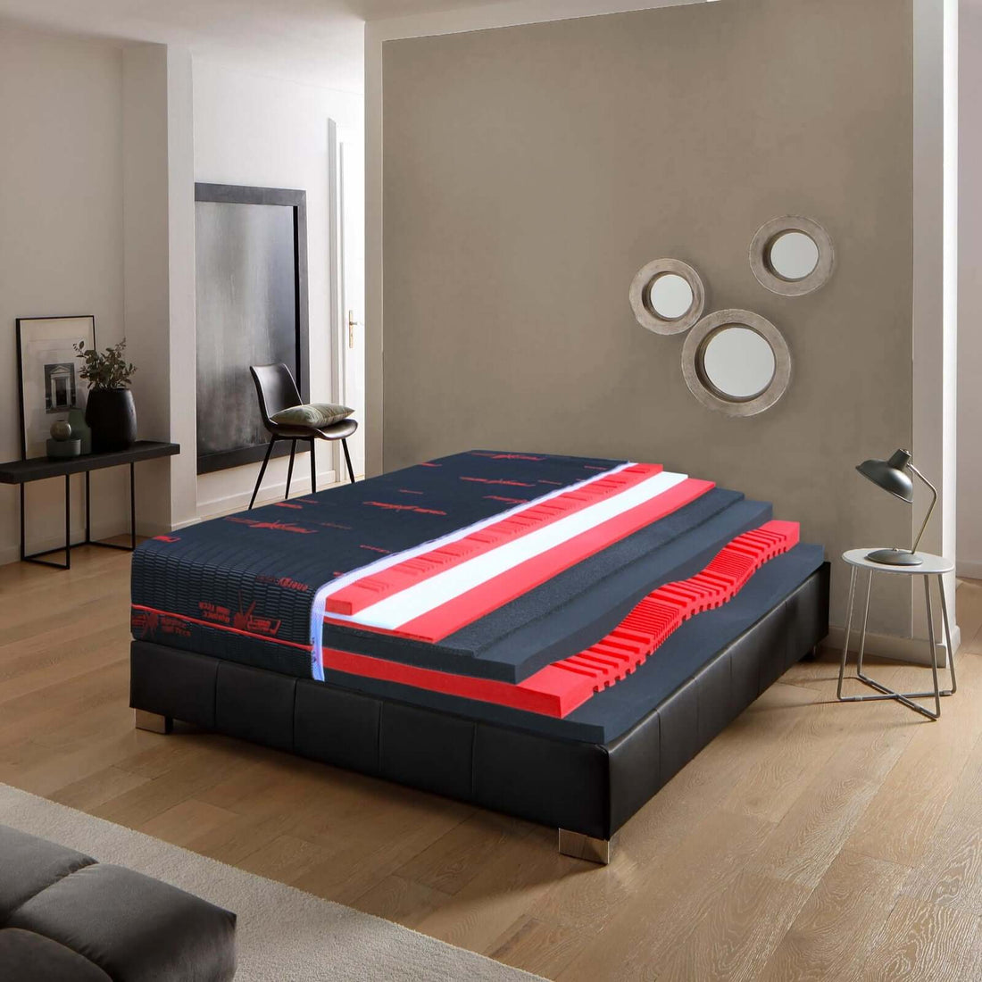 Matelas Sensation : mémoire de forme et déhoussable