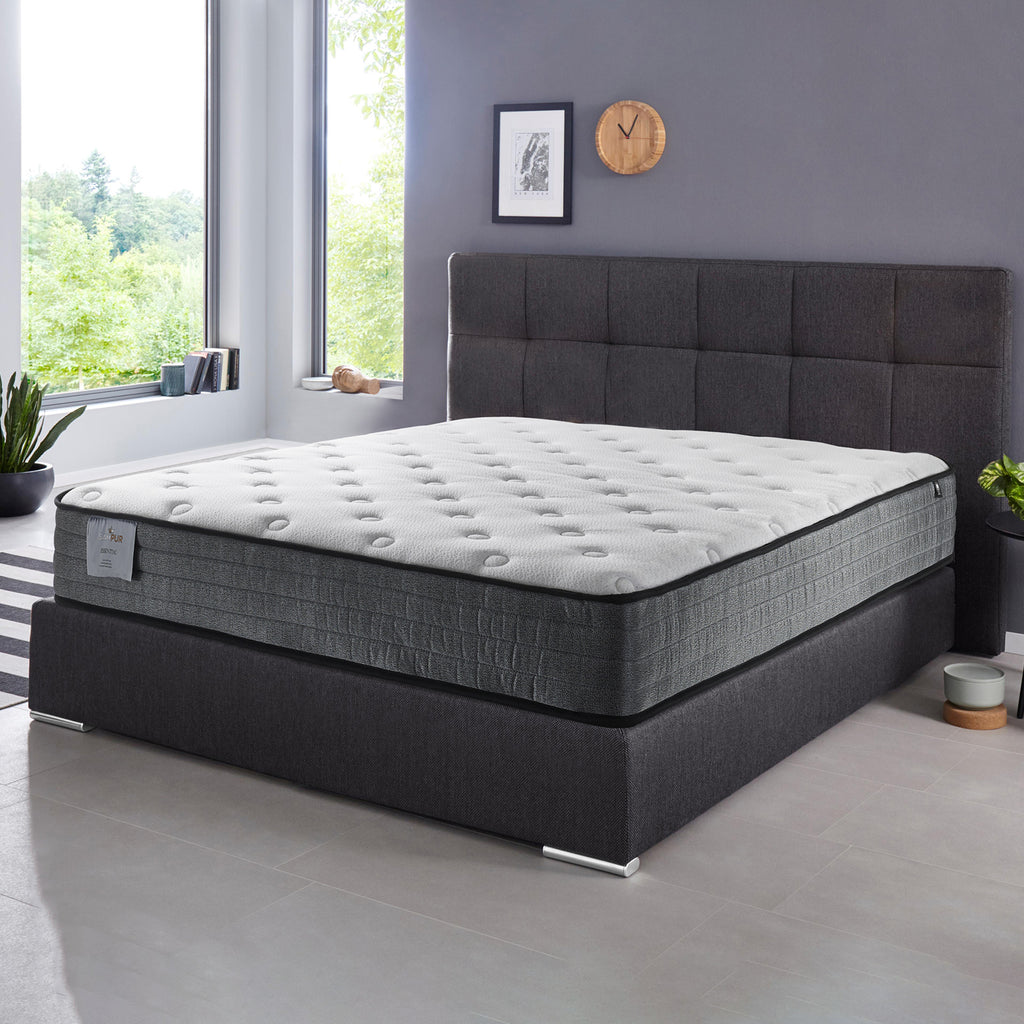 Matelas 140x200 ressorts magestic®, ressorts ensachés avec mousse á  mémoire