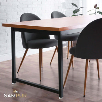 Table Bronx : Style industriel, Bois et métal