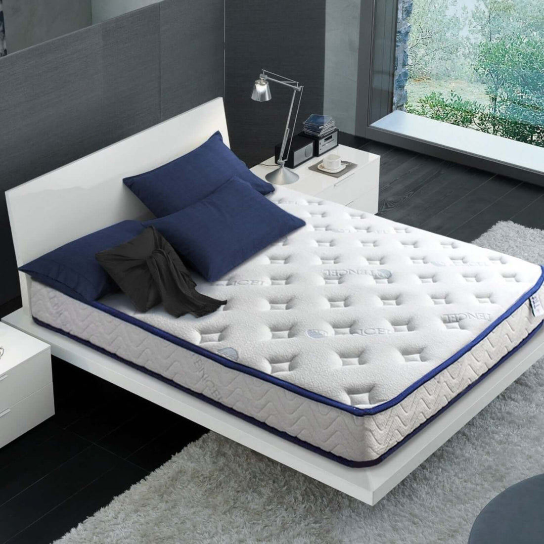 Blue Nano Gel Matratze: Memory Foam mit Frischgel