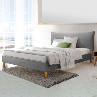 Lit Pillow : sommier à lattes et revêtement tissu