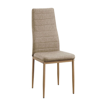 Chaise Carla : Style intemporel en tissu