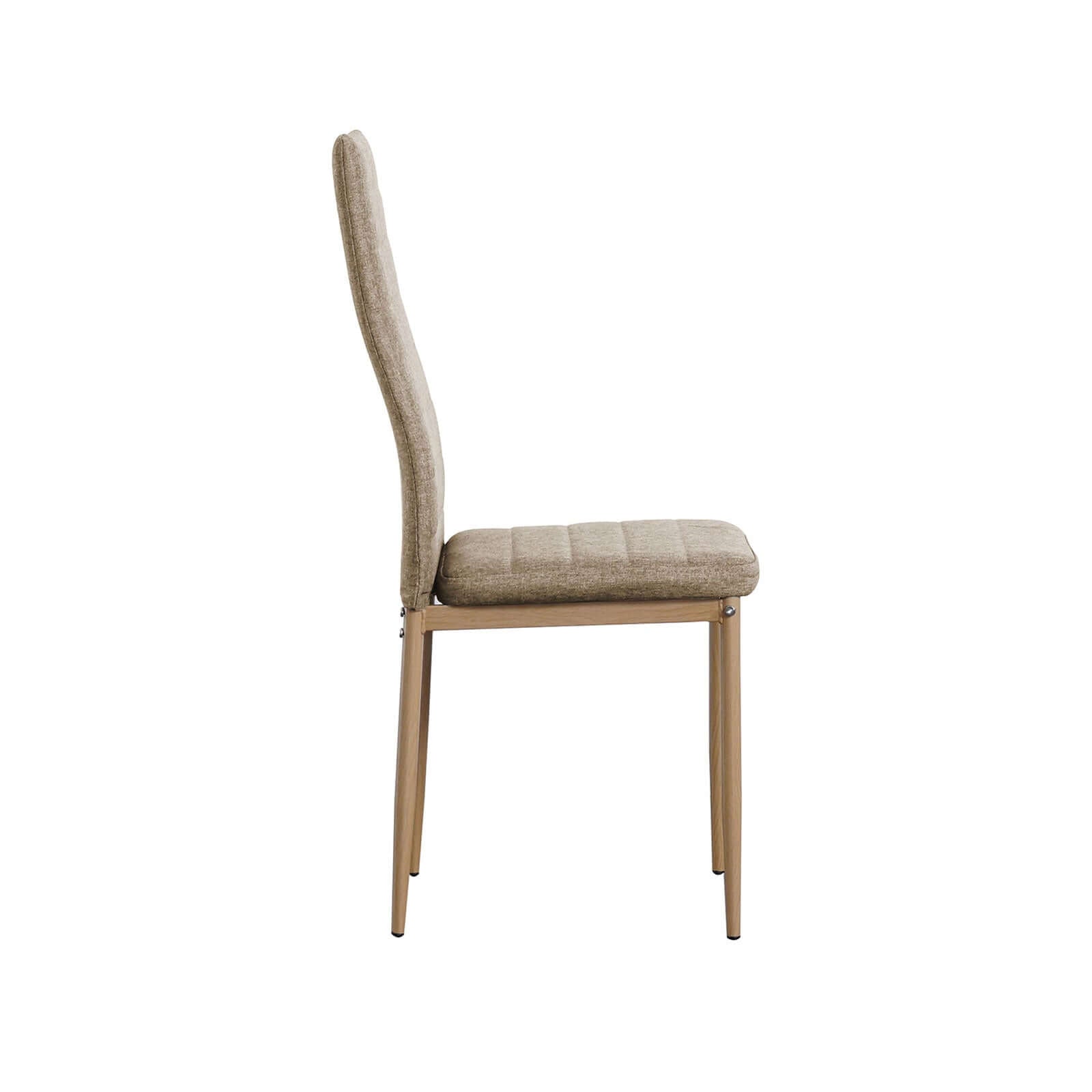 Chaise Carla : Style intemporel en tissu