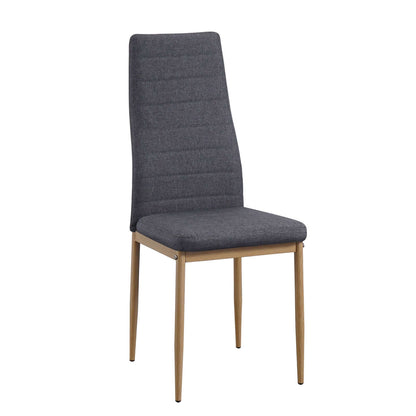 Chaise Carla : Style intemporel en tissu