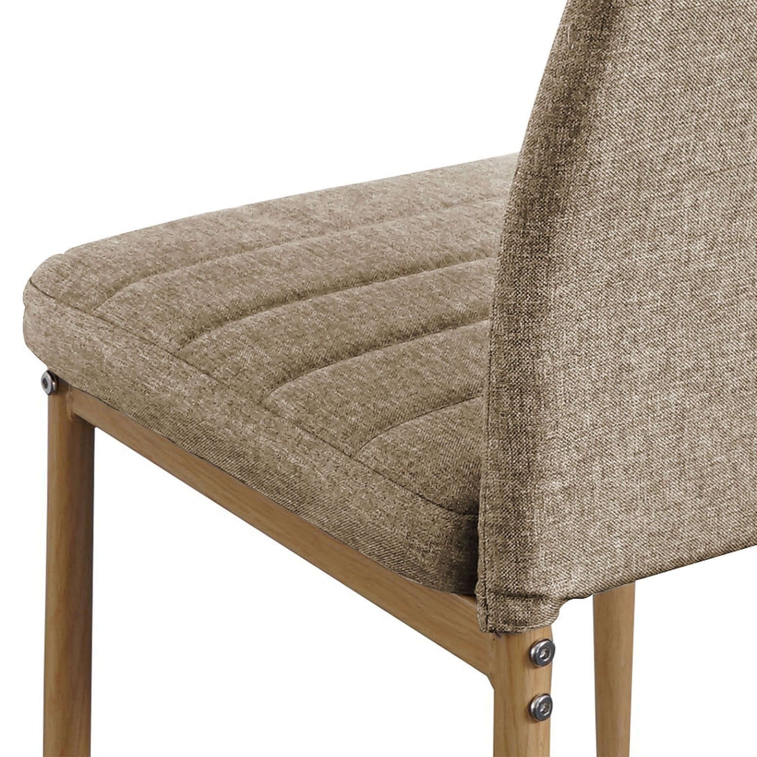 Chaise Carla : Style intemporel en tissu