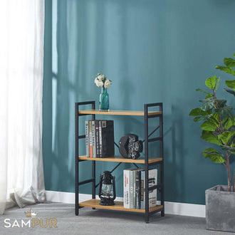 Etagère Aston : Style industriel, Bois et métal