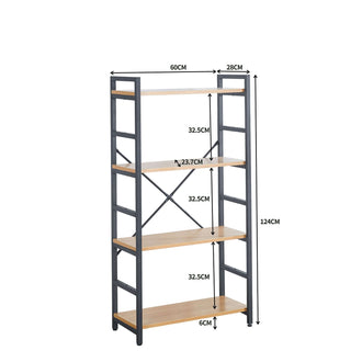Etagère Bristol : Style industriel, Bois et métal
