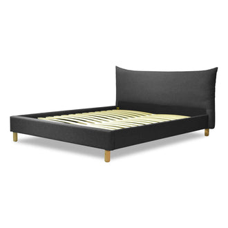 Lit Pillow : sommier à lattes et revêtement tissu
