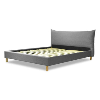 Lit Pillow : sommier à lattes et revêtement tissu