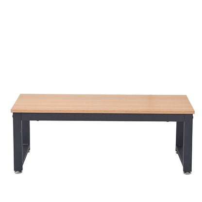 Couchtisch Brooklyn: Industrieller Stil, Holz und Metall